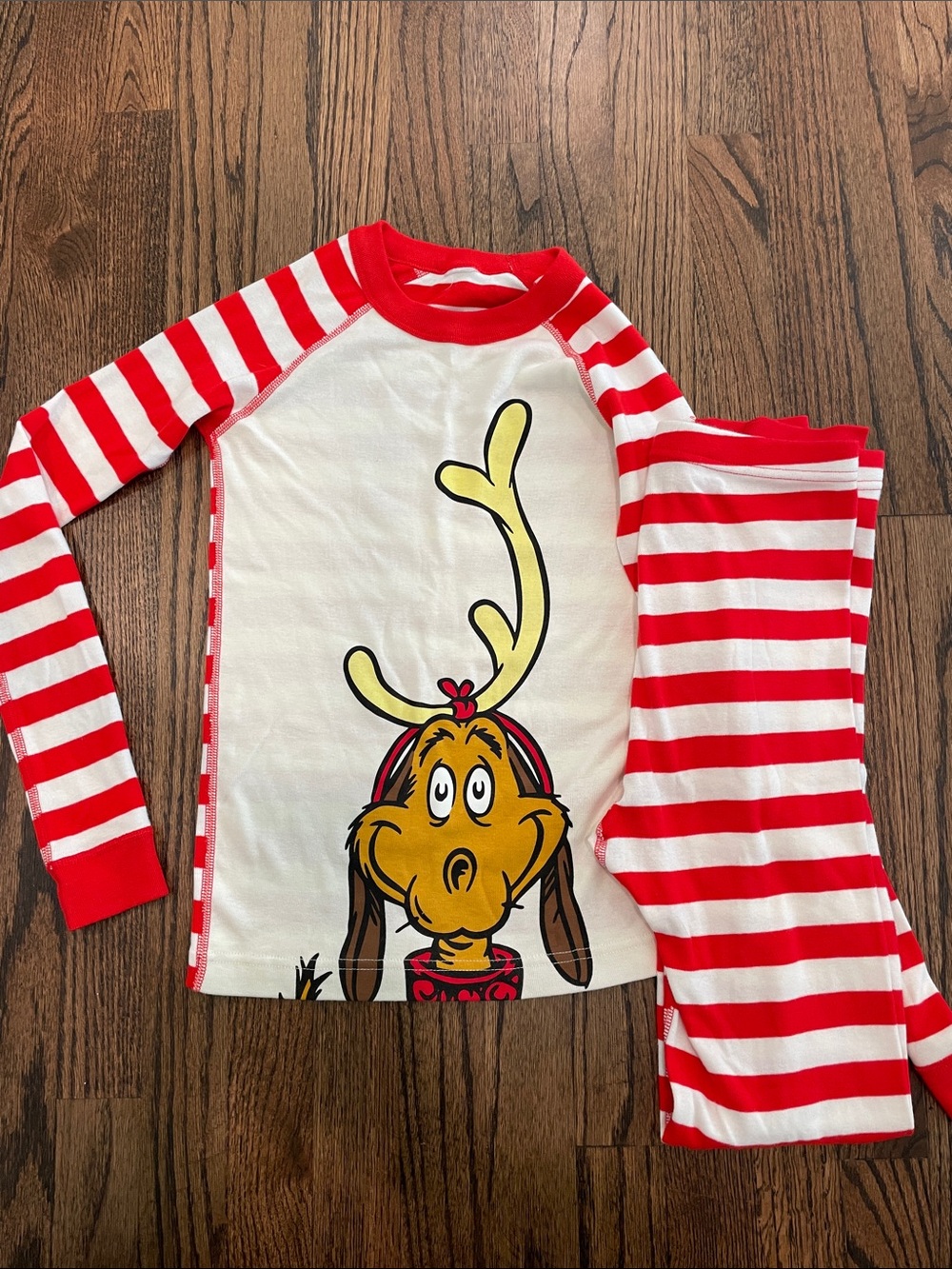 Hanna Andersson Max Grinch Pajama Set
Unisex 12